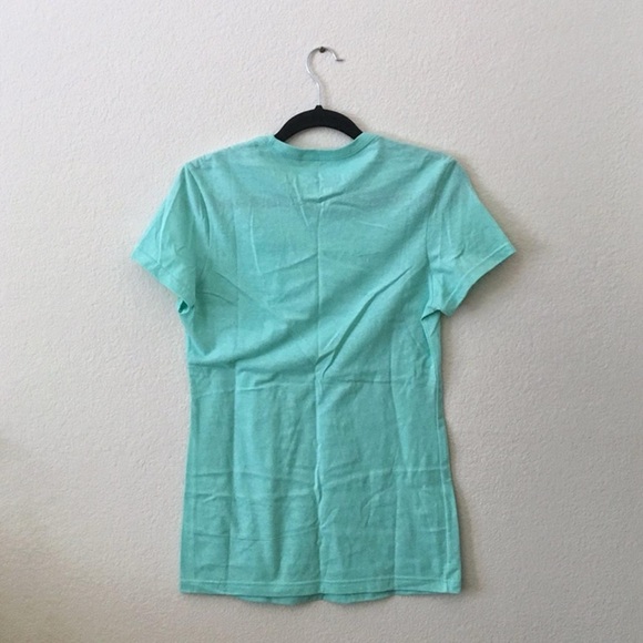 Adidas Mint/Easy Green Go-To T-Shirt - Picture 2 of 3